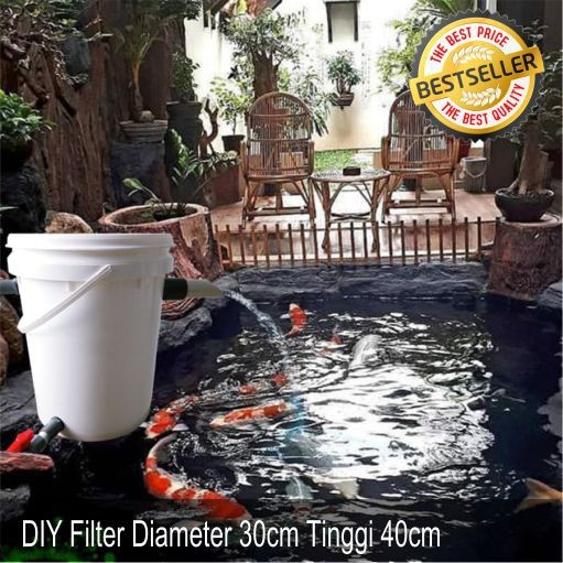 New DIY FILTER KOLAM IKAN KOI DARI EMBER KOMPLIT Berkualitas