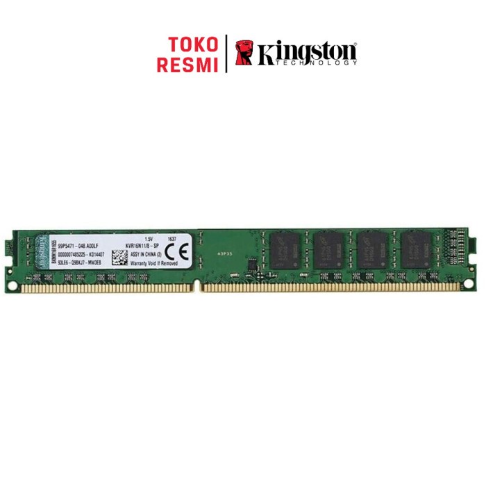Ready Kingston RAM DIMM KVR16N11/8 8GB DDR3 1600MHz Non-ECC