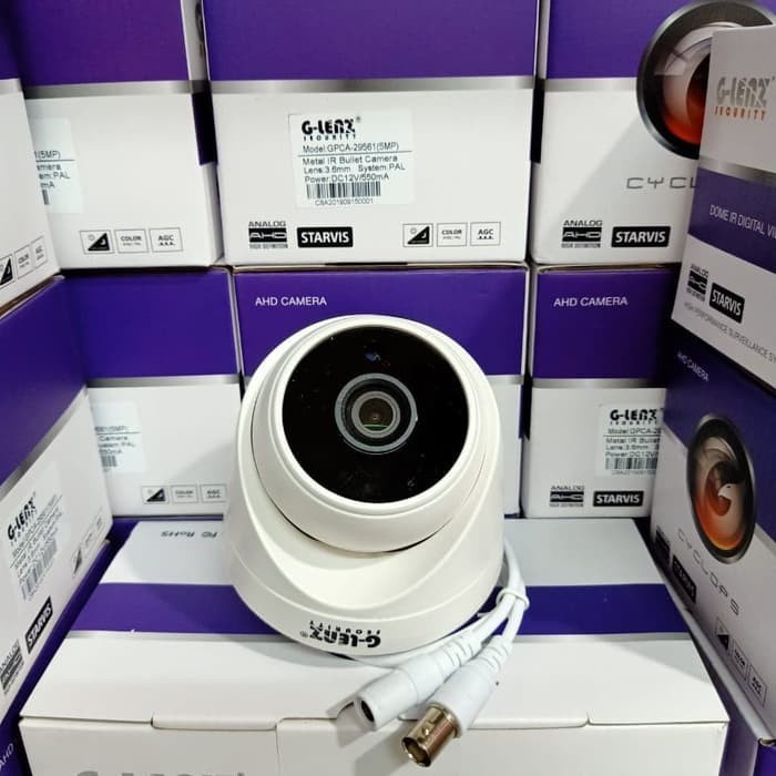 CAMERA CCTV INDOR GLENZ 5MP REAL