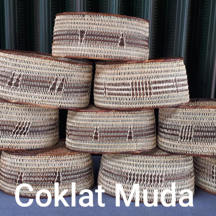 PREMIUM Peci Rotan gusdur gorontalo Muslim Kopiah Songkok Motif Hitam
