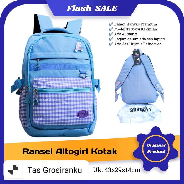 PREMIUM Ransel Alto Alto Girl Tas Anak Perempuan SD SMP Fashion