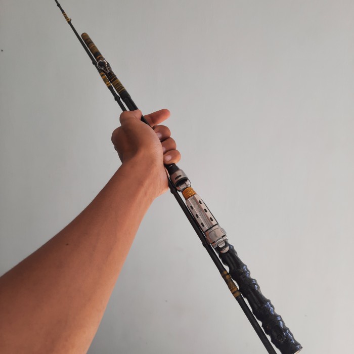 PREMIUM Joran Bambu Cendani Fiber Custome Sambung Joran Cendani Fiber Sambung