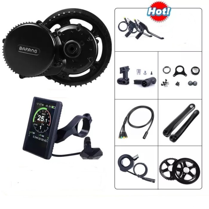 Best seller Mid Drive E-Bike KIT Motor Bafang BBS02 750W 48V 68mm Terlaris
