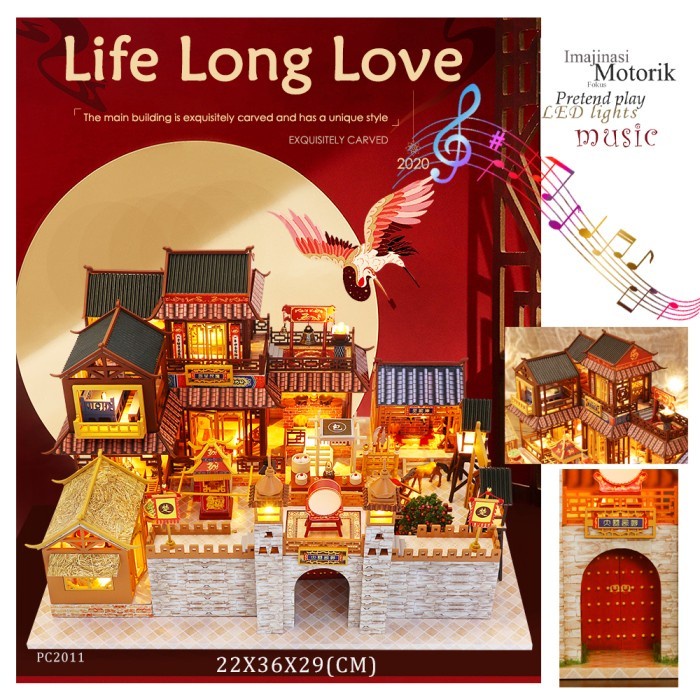 Mainan rumah boneka mainan rumah rumahan mainan rumah miniatur mainan rumah kayu mainan dollhouse