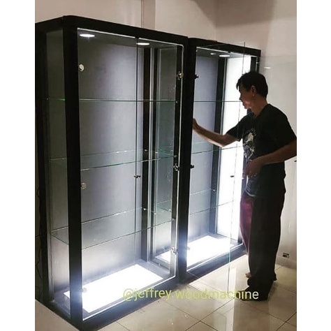 paket lengkap lemari rak pajang kaca RX-2 RX hot toys action figure