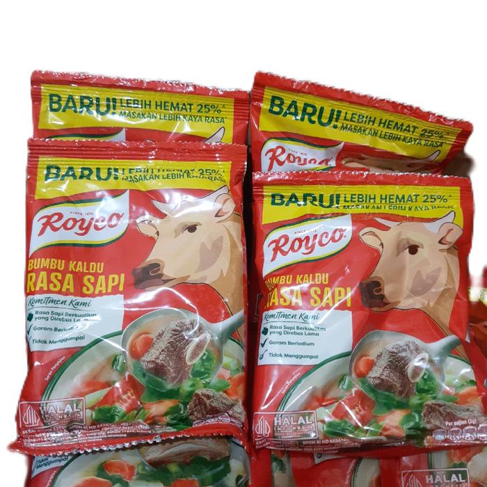 

Sale Terbatas Royco Kaldu Ayam &Sapi 4 Pcs 220Gr Hemat Soup Jamur Instan Masakan Msg Aman