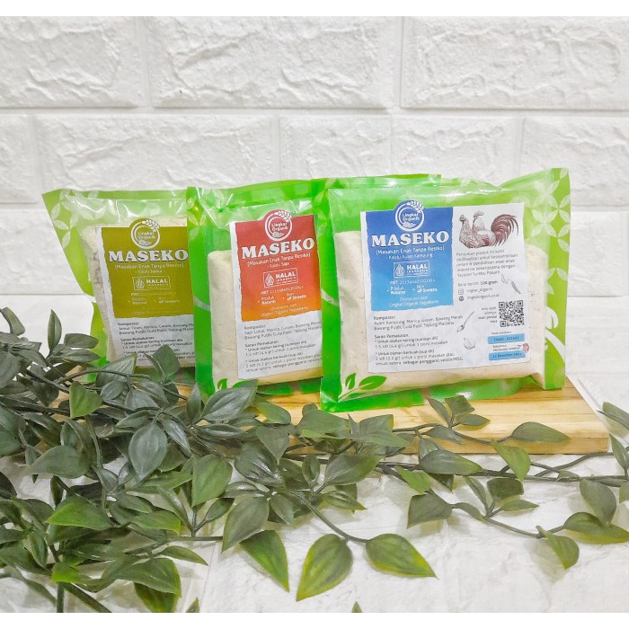 

Promo Terbatas Maseko Kaldu Rev 100Gr - Lingkar Organik L Warung Shiha Aman