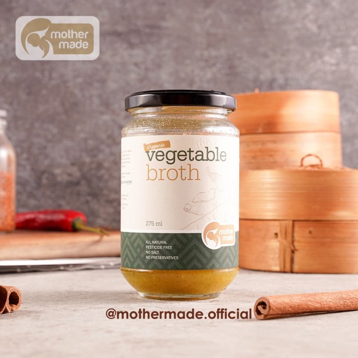 

Promo Terbatas Organic Vegetables Broth - Kaldu Sayuran Organik - Jar 275Ml Aman