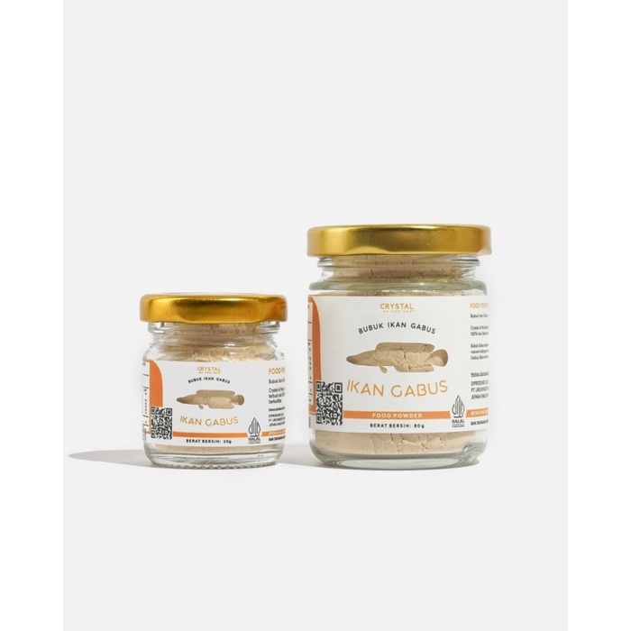 

Promo Terbatas Crystal Of The Sea Gabus Food Powder Bubuk Ikan Gabus Mpasi Albumin Aman