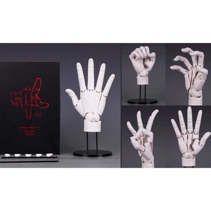 action Figure hands by kotobukiya