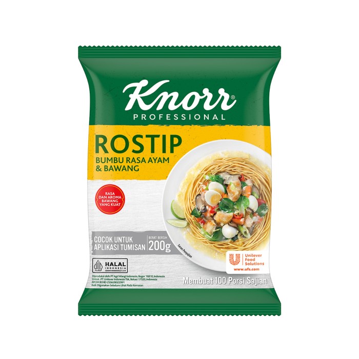 

Sale Terbatas Knorr Bumbu Penyedap Rostip Pouch 200G - 3 Pouch Aman
