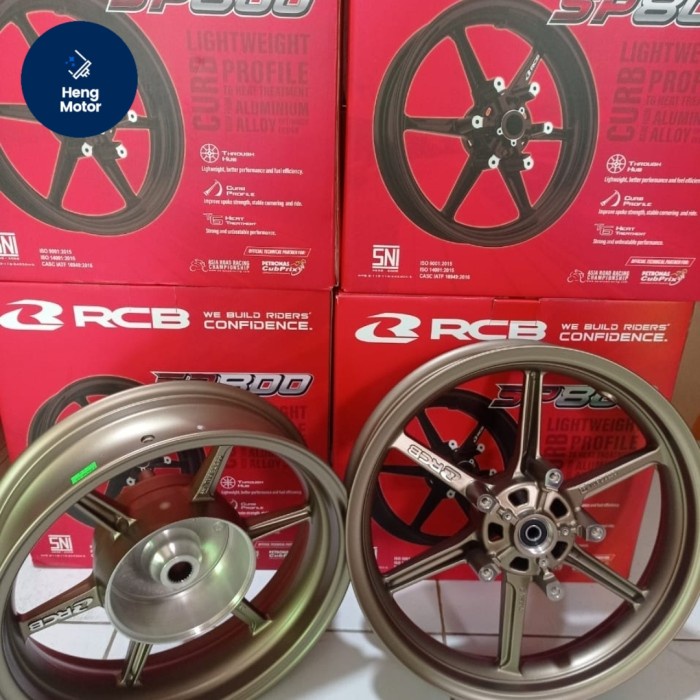 velg racing RCB sp 800 Honda PCX 160 - gold