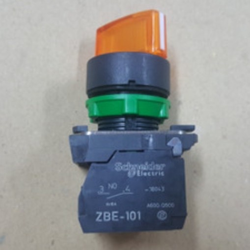 Schneider Selector Switch Lamp LED 2Posisi 24V AC/DC XB5AK123B5