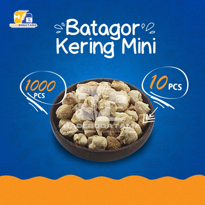 

Batagor Kering Mini Isi 100 Bungkus