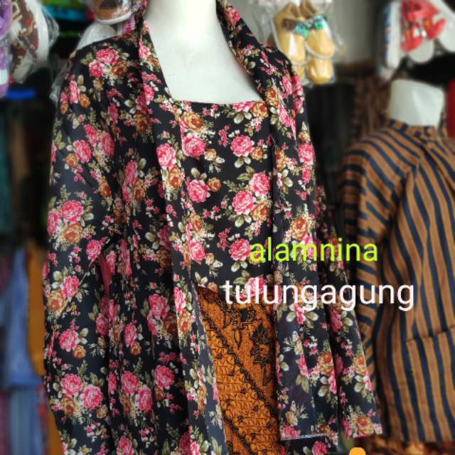 FLASH SALE KEBAYA KEMBANG KEBAYA BUNGA KEBAYA ORANG TUA ATASAN BAJU BUNGA JADUL