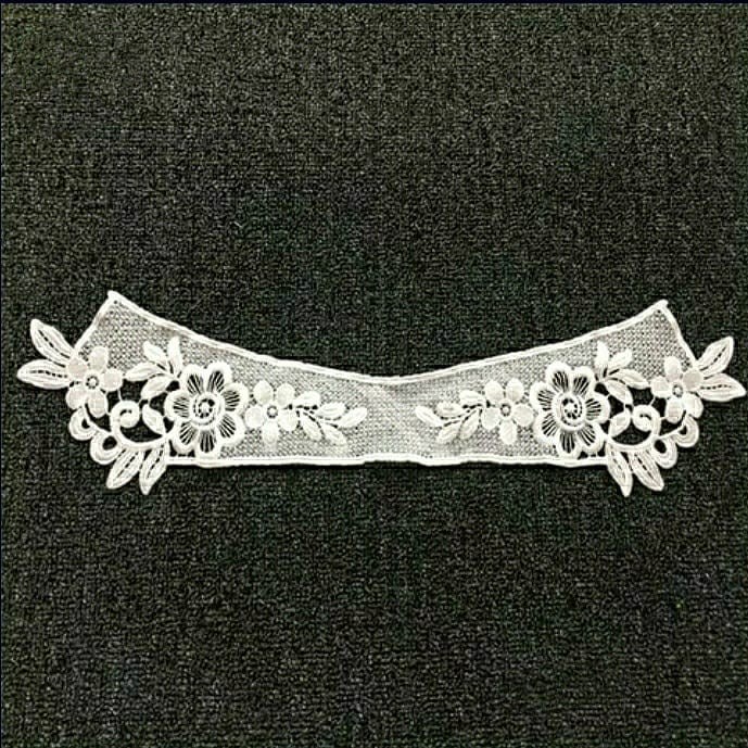 MNTB" RENDA BORDIR KERAH, BORDIR KERAH, APLIKASI KERAH