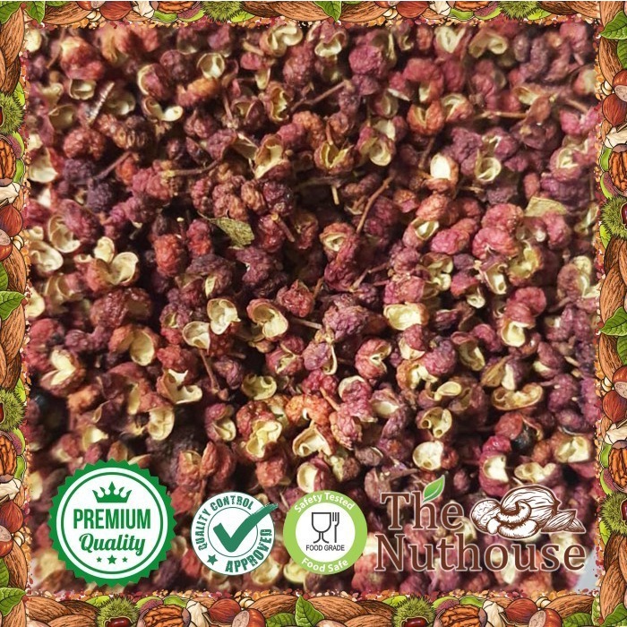 

Sale Terbatas 100Gr Red Sichuan Peppercorn / Lada Merah / Mala / Hua Jiao [Premium] Aman