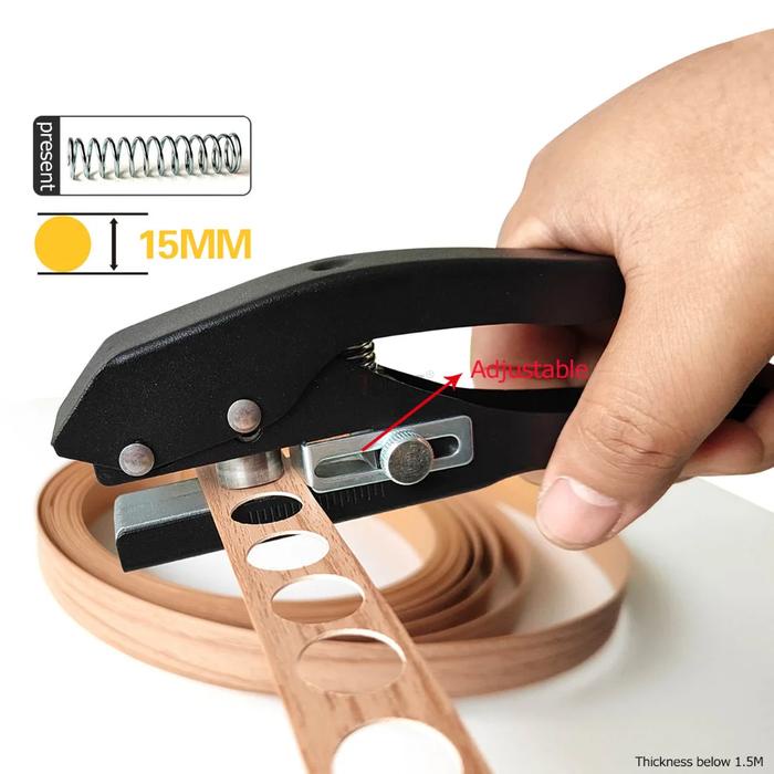 

Barang Terlaris Ukuran 8Mm Lubang Kerajinan Manual Puncher Kertas Hole Punch Cutter Lingkaran Dengan