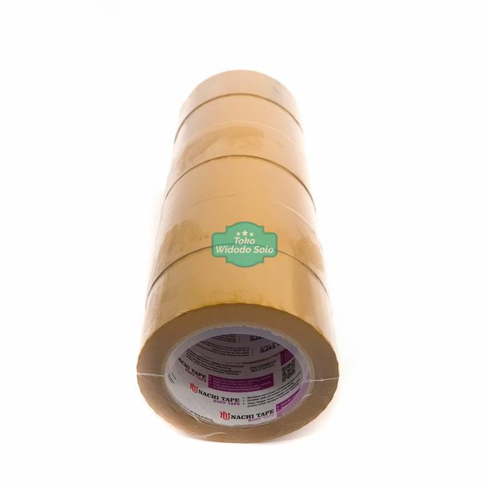 

Terbaru!! Isolasi Lakban Opp Nachi Tape Coklat 48Mm X 90 Yard 2 Inch Isolasi Plastik Tan - 1 Slop