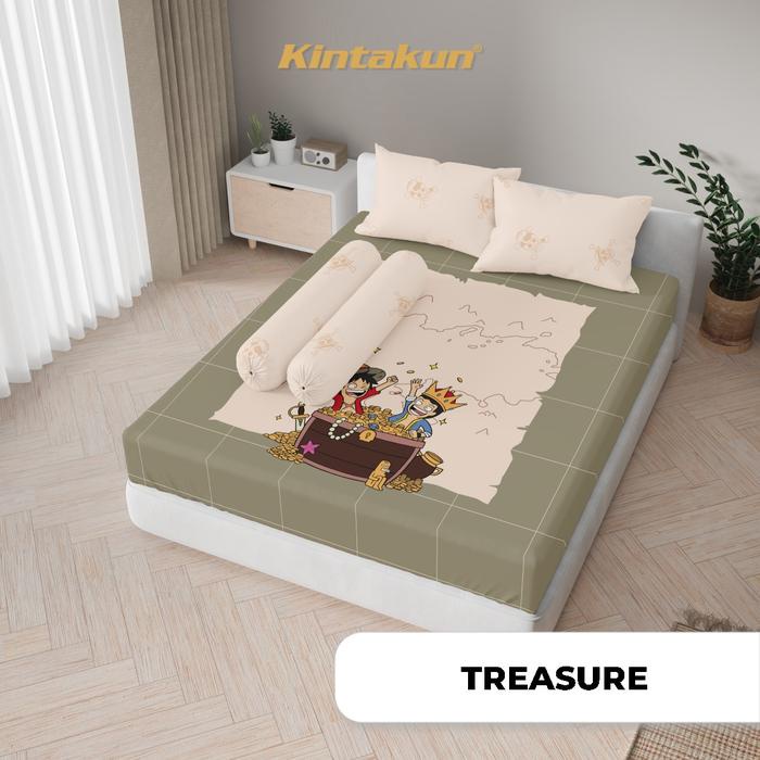 New Kintakun Dluxe Sprei Fitted One Piece X Tahilalats Edition T25 Uk 160X200 Queen / 180X200 King