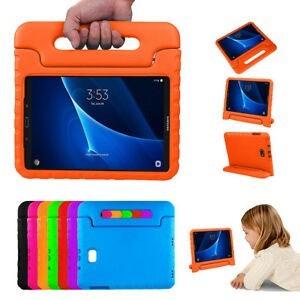 CASING FOR SAMSUNG TAB A6 10.1 INCH 2016 P585 SOFTCASE ARMOR CASE ANAK STAND KIDS FOAM HANDLE COVER