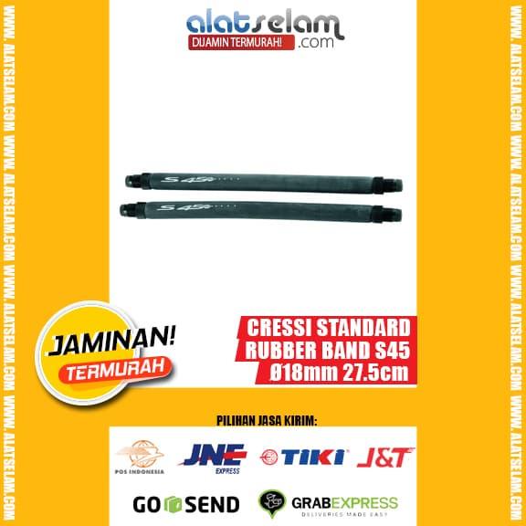 Cressi Standard Rubber Band S45 18mm 27.5cm (u/ 105-110cm Speargun)