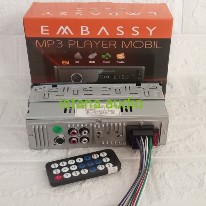 Limited Tape Mobil Singledin Embassy Usb Mmc Bluetooth Fm Embassy Streoo