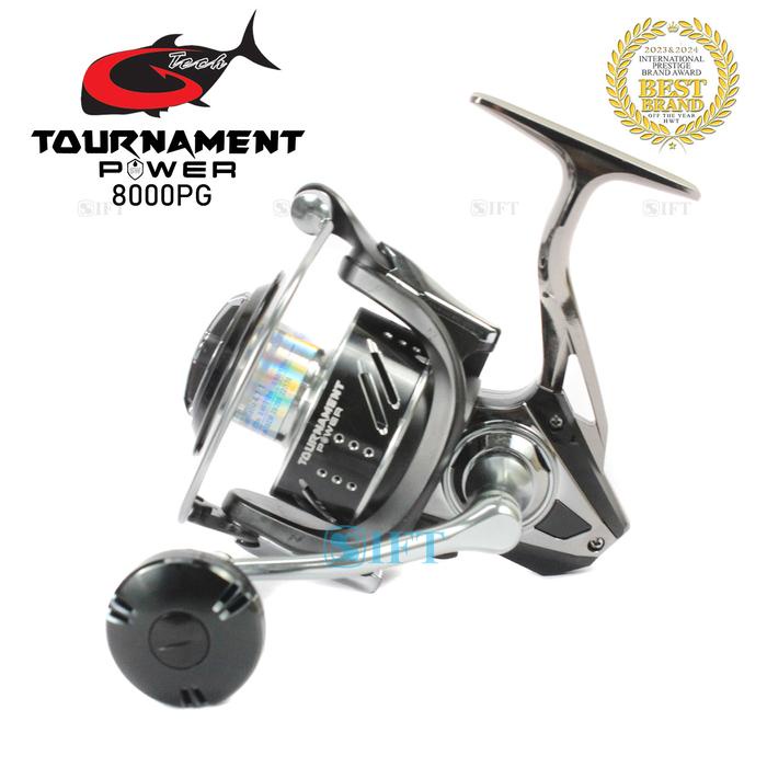 SALE  REEL G-TECH TOURNAMENT POWER SW 3000 4000 5000 8000 PG POWER HANDLE SALTWATER METAL BODY