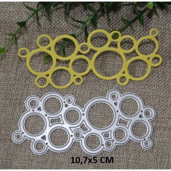 

Cetakan Stensil Cutting Dies Bahan Metal Scrapbook DIY Cetakan FOUR