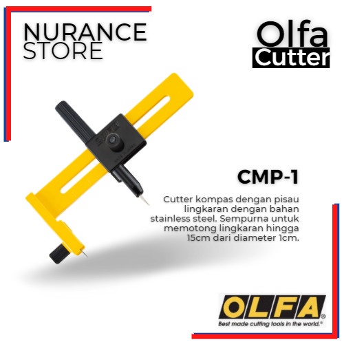 

PROMO! COMPASS CUTTER OLFA CMP-1