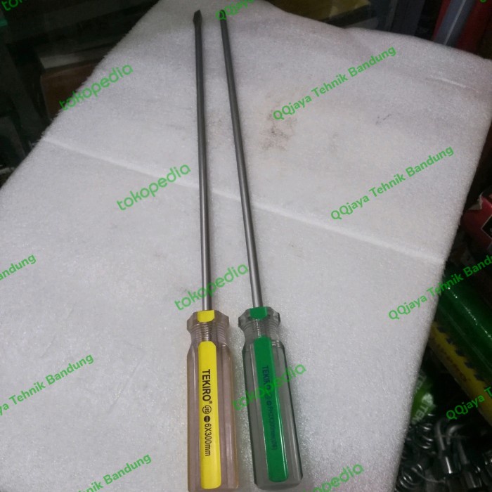 Obeng crystal Tekiro panjang 30 cm - Harga 1 pc