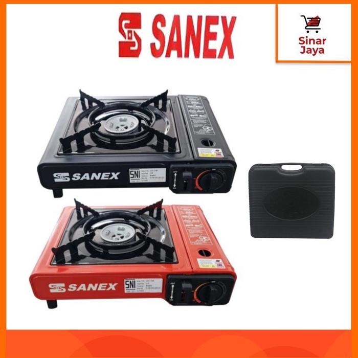 SANEX KOMPOR PORTABLE 1 TUNGKU (2IN1)
