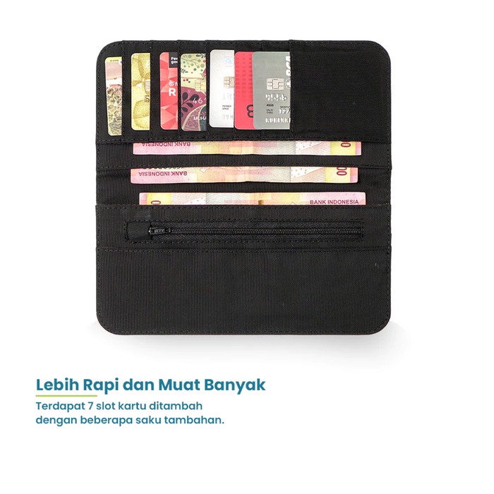 Torch Dompet Panjang Kartu Atm Stnk Pria Wanita - Long Wallet Oder
