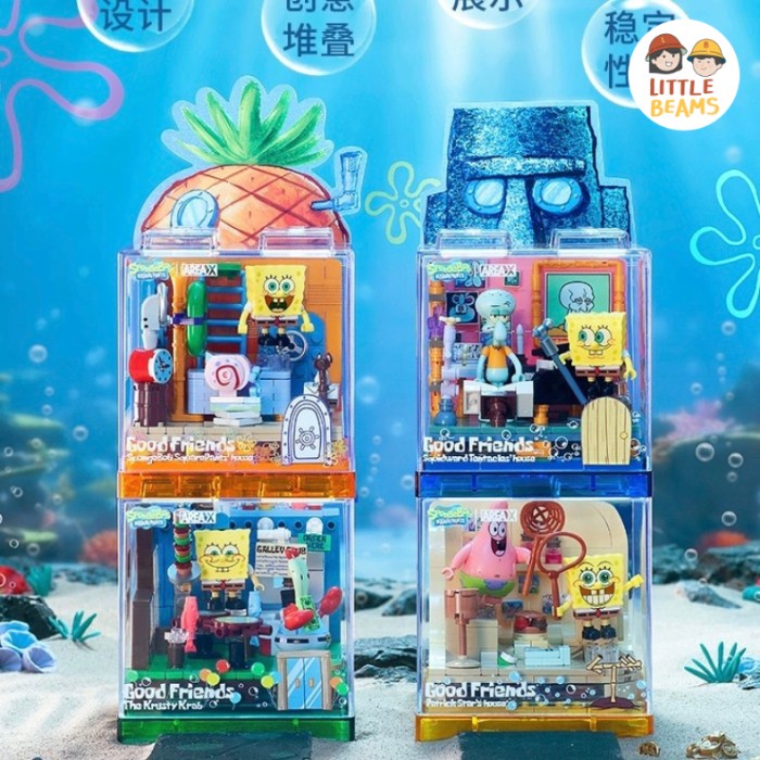 Area-X - Spongebob Good Friends Block Brick