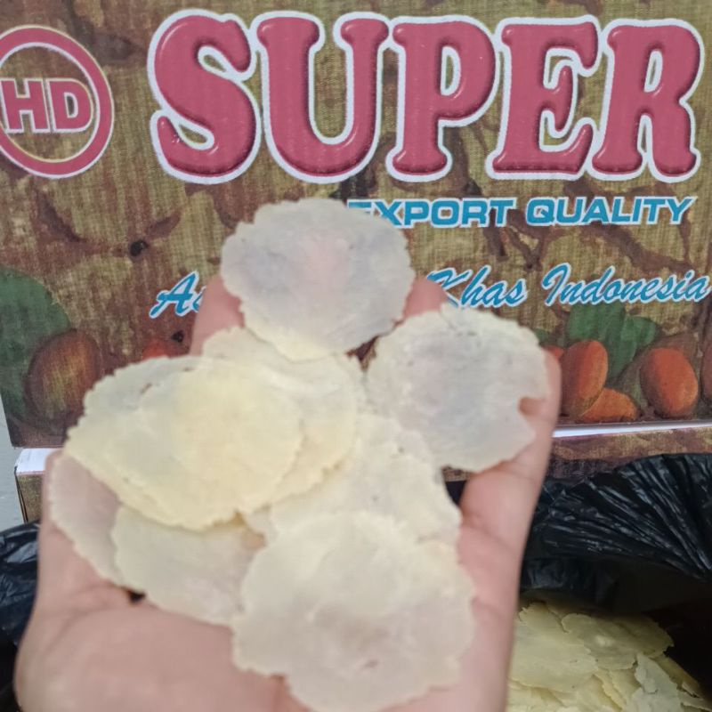 

A Emping Mlinjo Mentah /Kecil/Limpung 1Kg