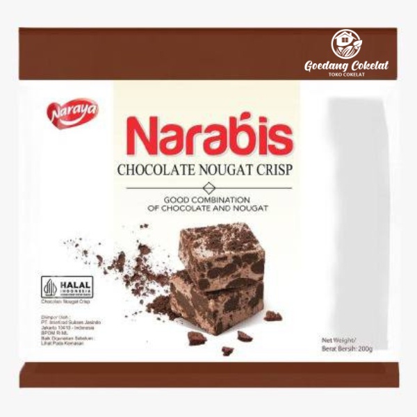 

A Naraya Narabis Nougat Chocolate Strawberry Matcha Cookies Cream Assortment Nougat Crisp 200G