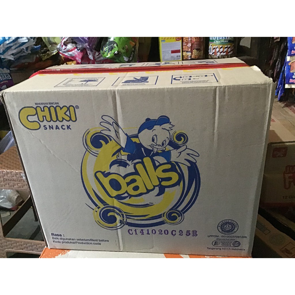 

A Chiki Balls Keju 16Gr Perenceng Isi 10 Bungkus
