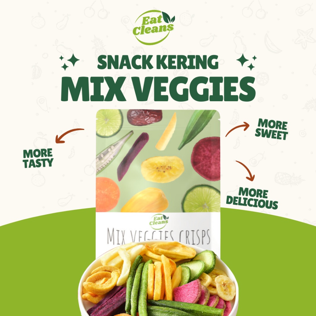 

A (Halal) Cemilan Snack Sayur Buah Kering Dried Vegetable And Fruit Snack Sehat Diet Guilty Free