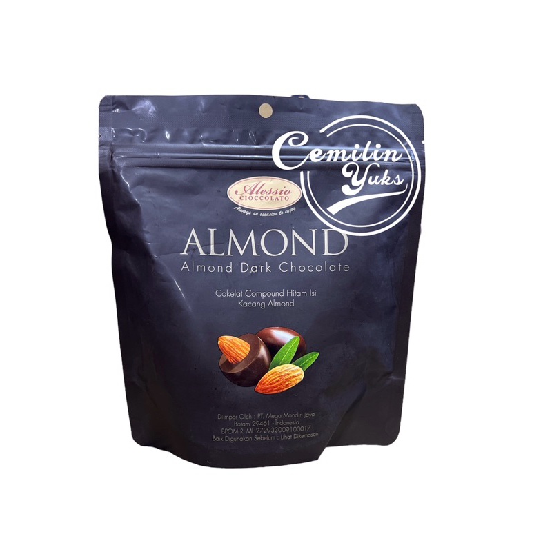 

A Alessio Cioccolato Almond Chocolate 180G Coklat Almond Malaysia Tiramisu Almond Chocolate