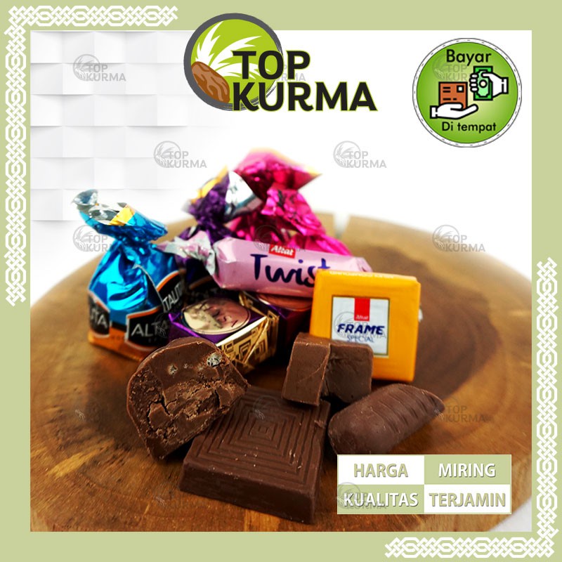 

A Coklat Arab / Chocolate Manis Mix Oleh Oleh Haji / Umroh