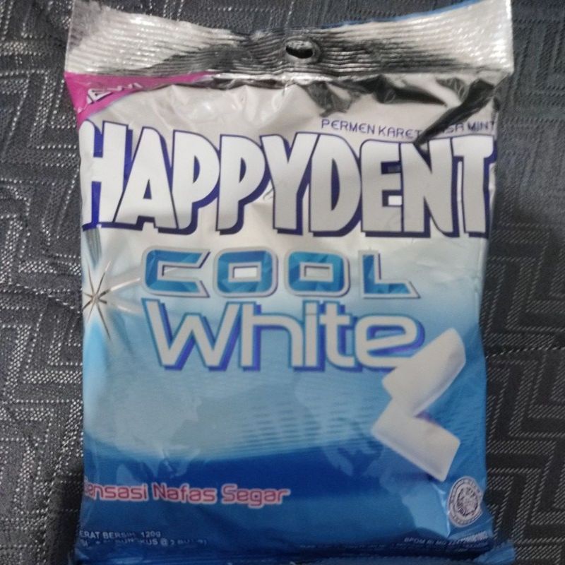 

A Happydent Cool White 1 Sack Isi 50Pcs