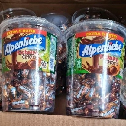 

A Alpenliebe Eclairs Choco Caramel Isi 100 Butir
