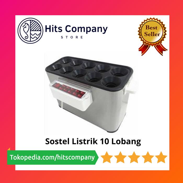 MESIN SOSIS TELUR 10 LUBANG SOSTEL LISTRIK JEPANG ORIGINAL