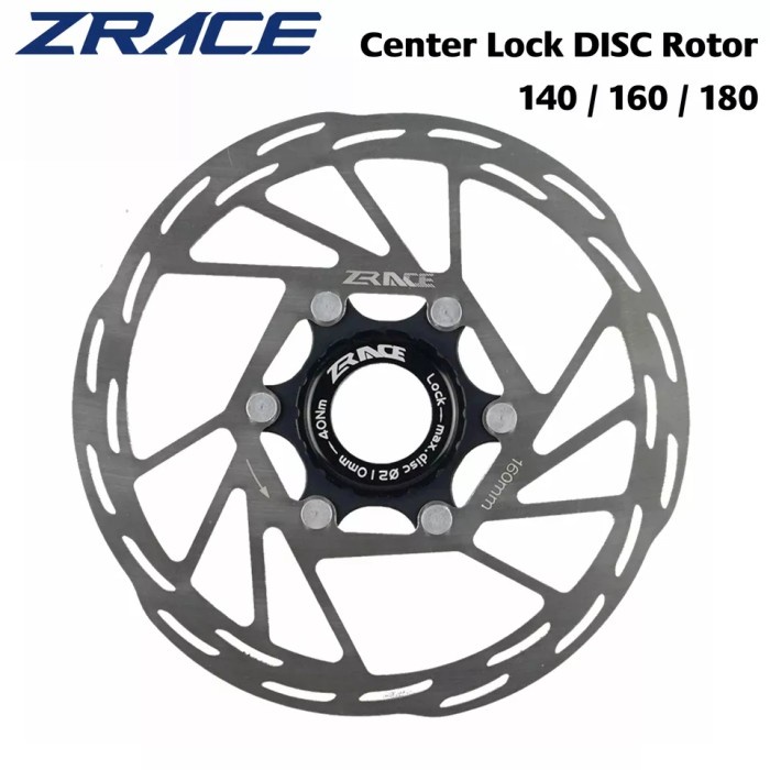 Rotor Zrace Centerlock 140Mm 160Mm - Cakram Disc Sepeda Centerlock