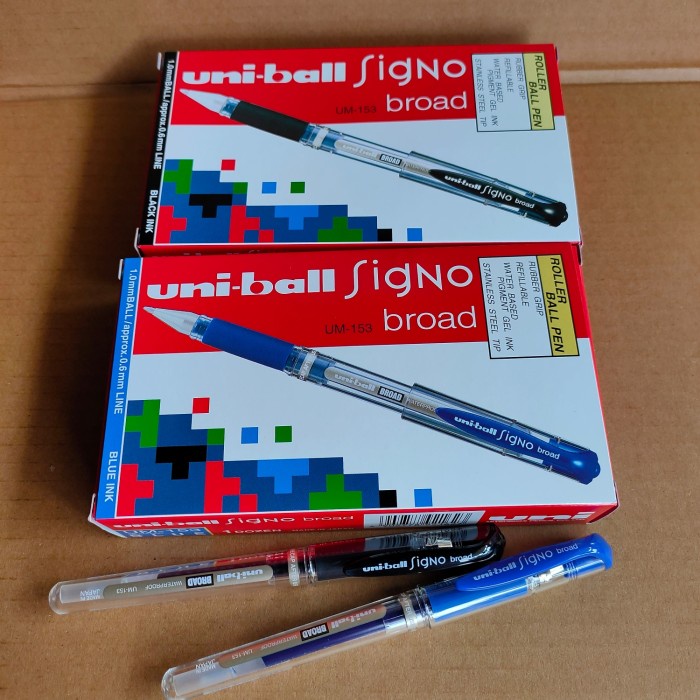 

Parker Pulpen Uni-Ball Signo Broad Um153 (1,0Mm)