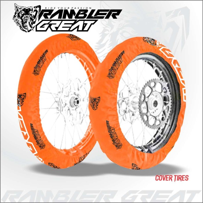 PREMIUM SARUNG BAN MOTOR TRAIL / COVER BAN MOTOR / SARUNG BAN 18/21 RG