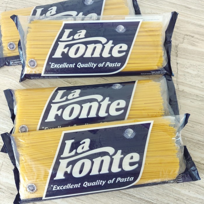 

(TopSeller) spaghetti la fonte / fettucine la fonte / pasta /spagetti / fettucine
