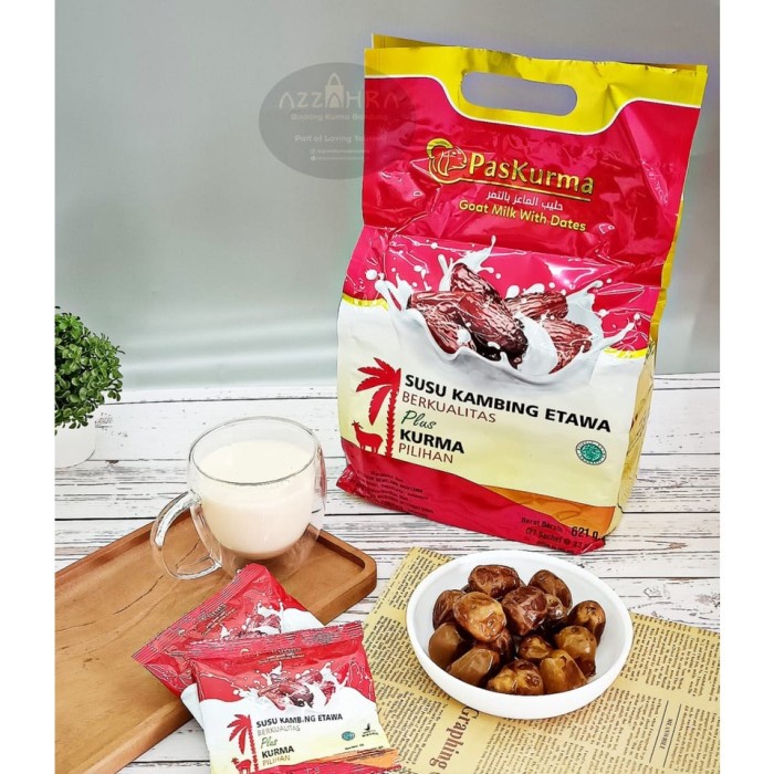 

(TopSeller) Paket 2 Pouch Paskurma - Susu Kambing Etawa Plus Kurma Premium