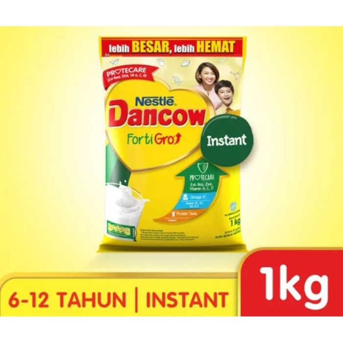 

(TopSeller) Dancow Fortigro 1 kg t/coklat