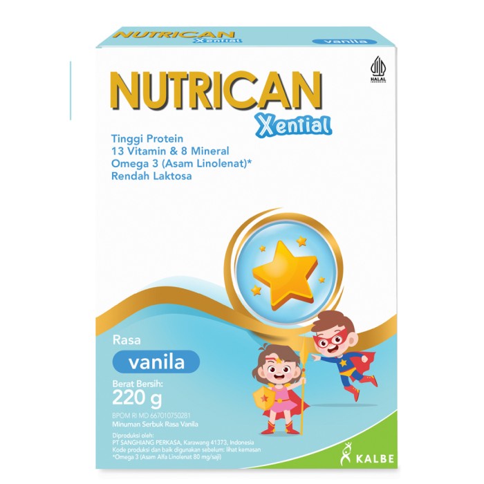 

(TopSeller) NUTRICAN Xential Rasa Vanila Nutrisi Susu Untuk Pasien Kanker Anak